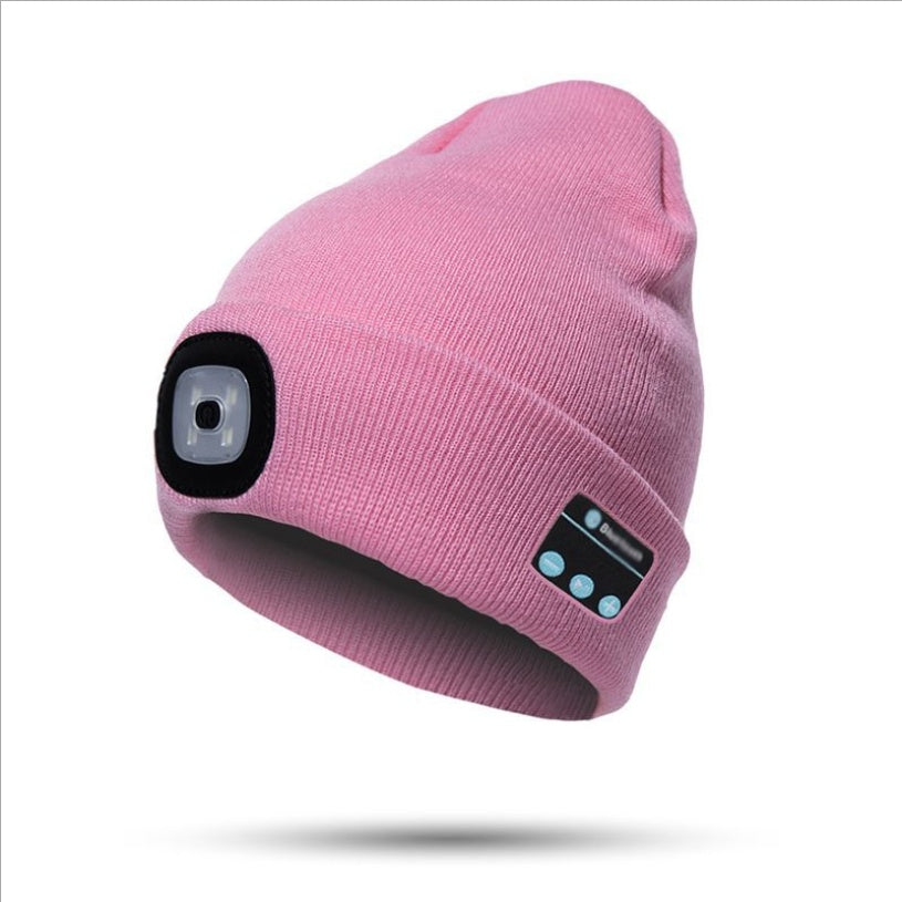 Bluetooth LED Hat Wireless Smart Headset Headphone Limorista