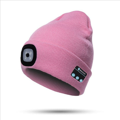 Bluetooth LED Hat Wireless Smart Headset Headphone Limorista