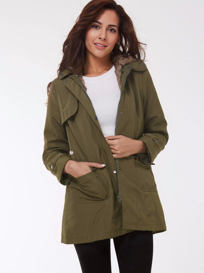 Casual Ladies Basic Coat jaqueta feminina jacket Warm Long Sleeve women parkas cotton Women Winter Jacket Limorista