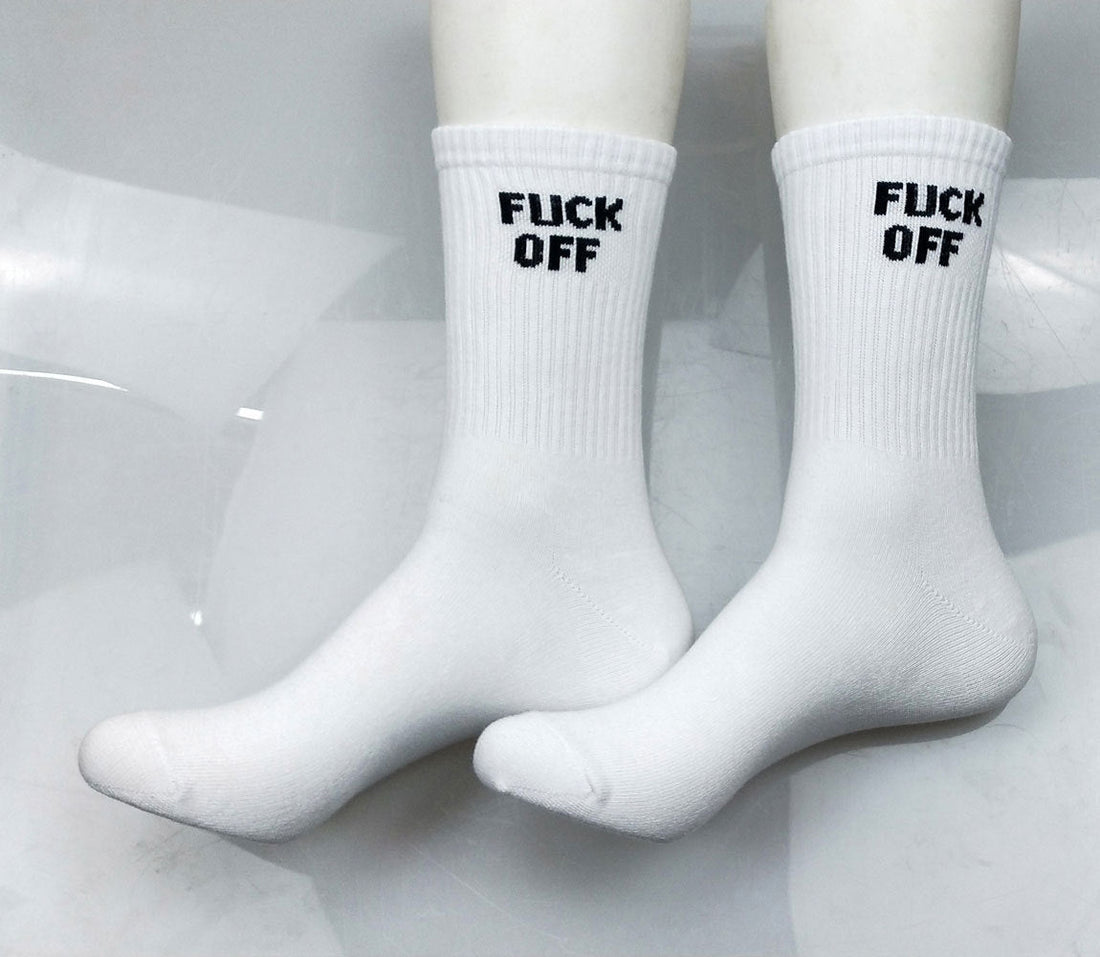 Breathable Solid Color Printed Socks for Men And Women Limorista