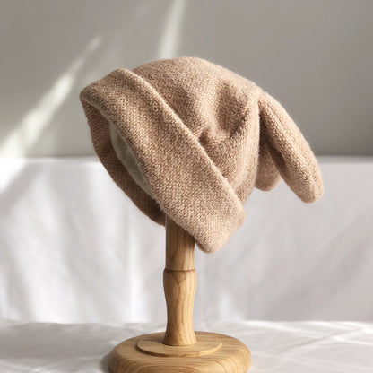 Knit Confinement Hat Warm Korean Cute Japanese Cold Hat Limorista