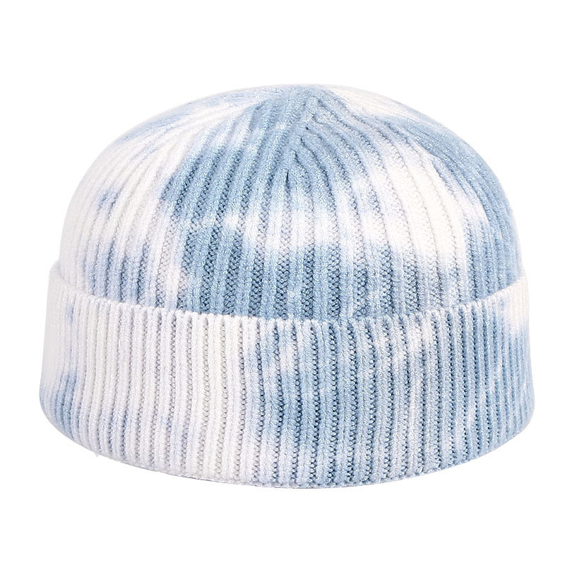 Tie-dye printed knitted hat Limorista