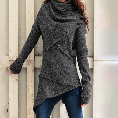Long sleeve sweater coat Limorista