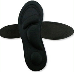 Soft Insole High Heel Shoe Pad Men Women 4D Sport Sponge Pain Relief Insert Cushion Pad Shoe Insoles 1Pair Limorista