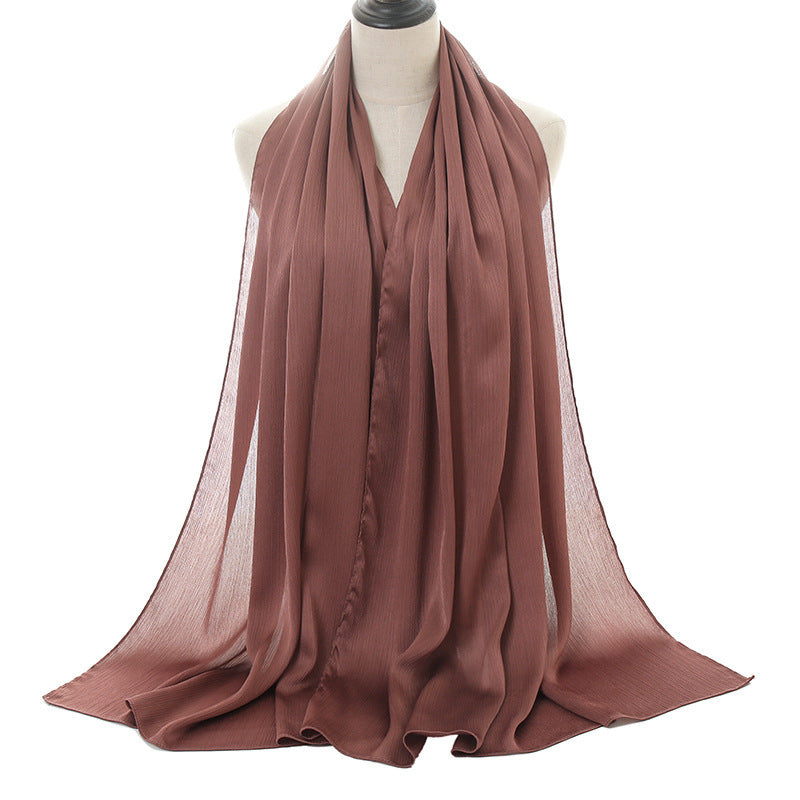 Natural wrinkle monochromatic national headdress Limorista