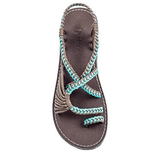 European and American Beach Flip Flops Flat Sandals Limorista