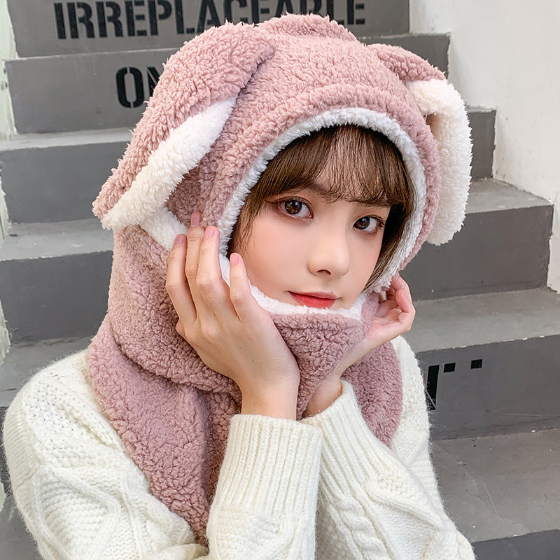 Bear ears scarf hat Limorista