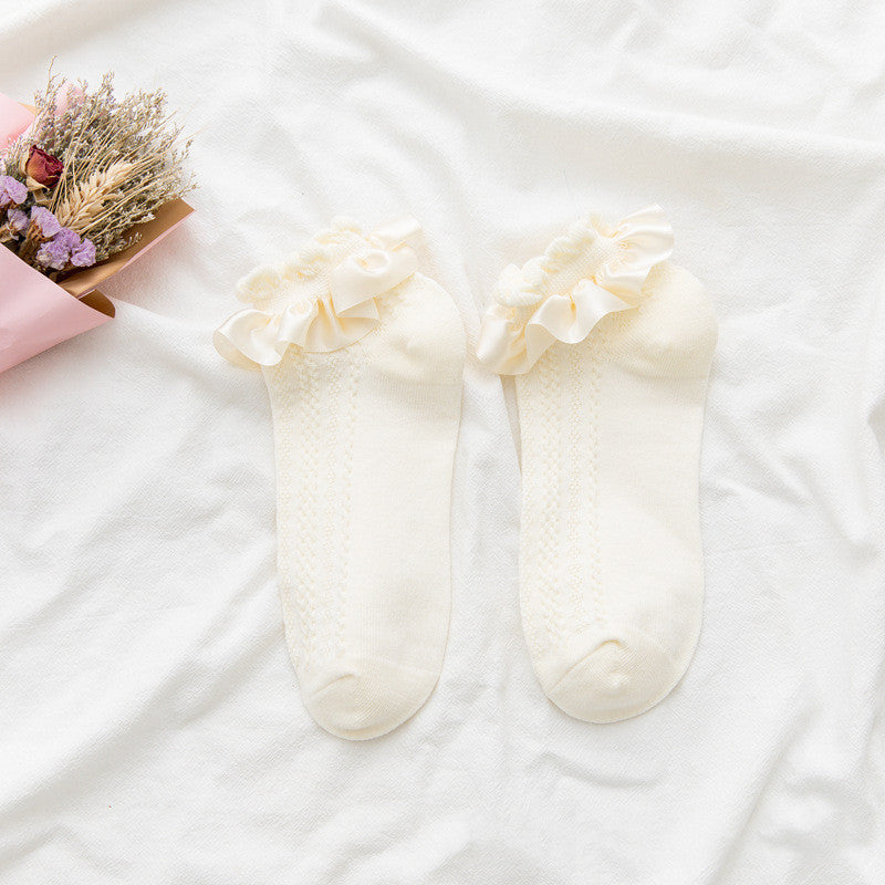 Sweet Bubble Boat Cotton Socks Limorista