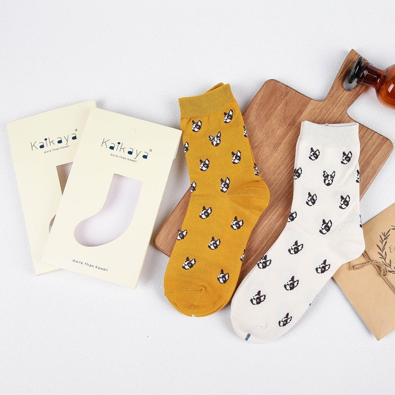 Animal life series men and women cotton neutral socks Limorista