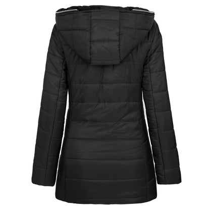 Hooded long-sleeved warm and velvet cotton jacket Limorista
