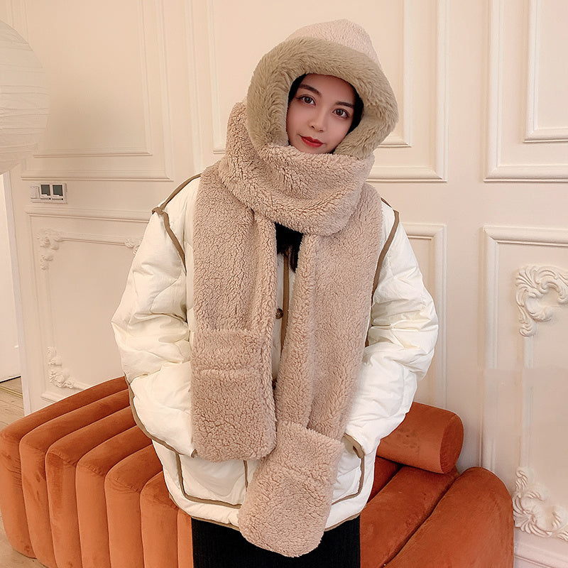 Bear ears scarf hat Limorista