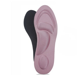 Soft Insole High Heel Shoe Pad Men Women 4D Sport Sponge Pain Relief Insert Cushion Pad Shoe Insoles 1Pair Limorista