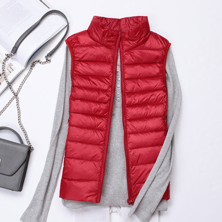 New Autumn Women  Light Down Vest Limorista
