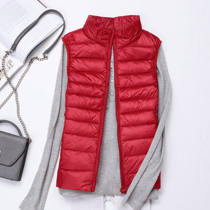 New Autumn Women  Light Down Vest Limorista
