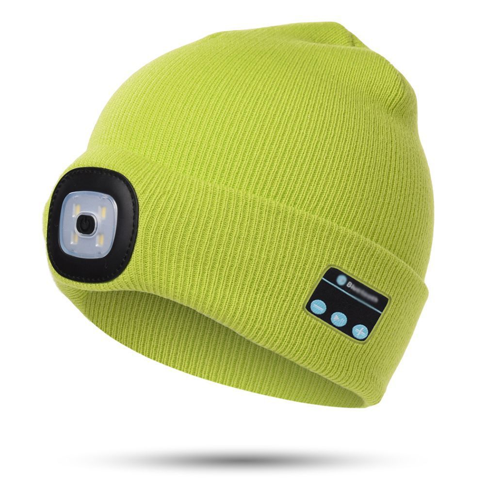 Bluetooth LED Hat Wireless Smart Headset Headphone Limorista