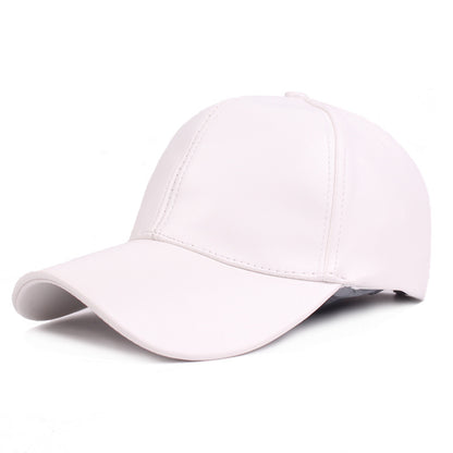 Leather peaked cap Limorista