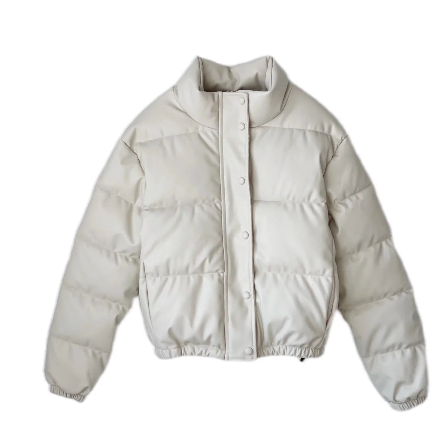 Faux leather cotton jacket Limorista