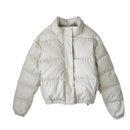 Faux leather cotton jacket Limorista