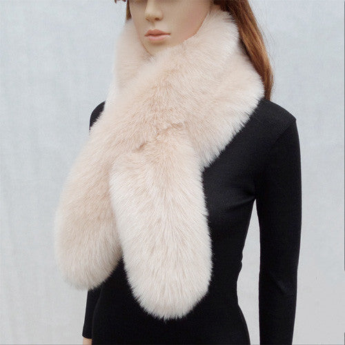 Faux Fur Rabbit Fox Collar Shawl Limorista