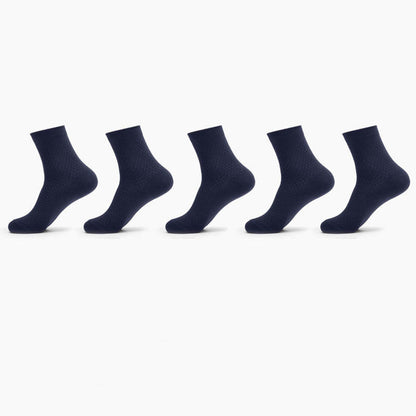 Bamboo Fiber Men Socks Business Breathable Male Limorista