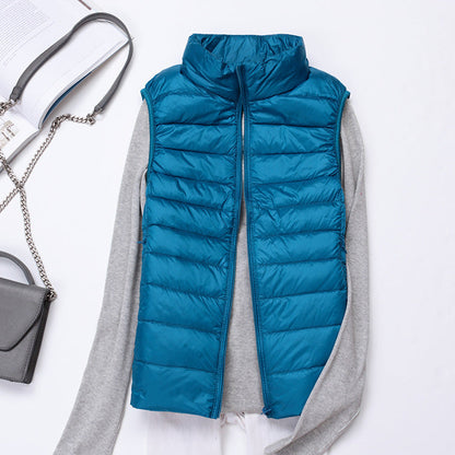 New Autumn Women  Light Down Vest Limorista