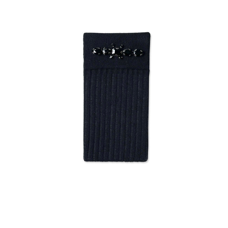 Rhinestone Crystal Long Socks Leg-knee Socks Limorista
