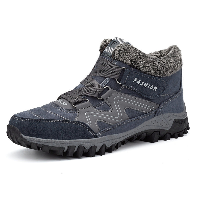 Winter warm and velvet thick couple shoes Limorista