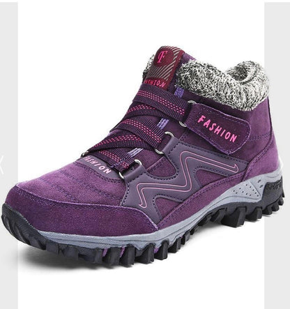 Winter warm and velvet thick couple shoes Limorista
