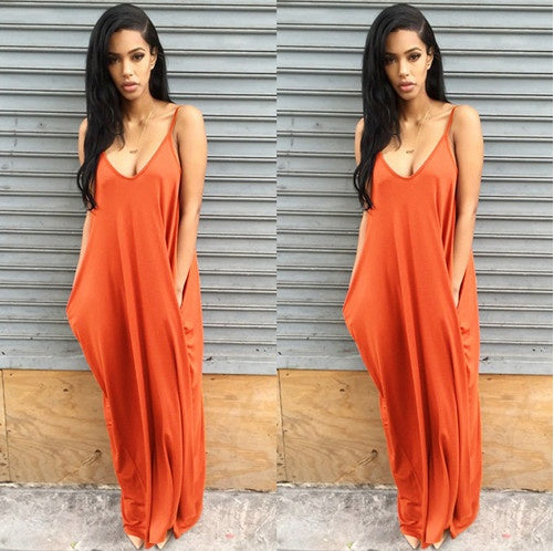 Women Summer Dress Casual Long Dresses Plus Size Limorista