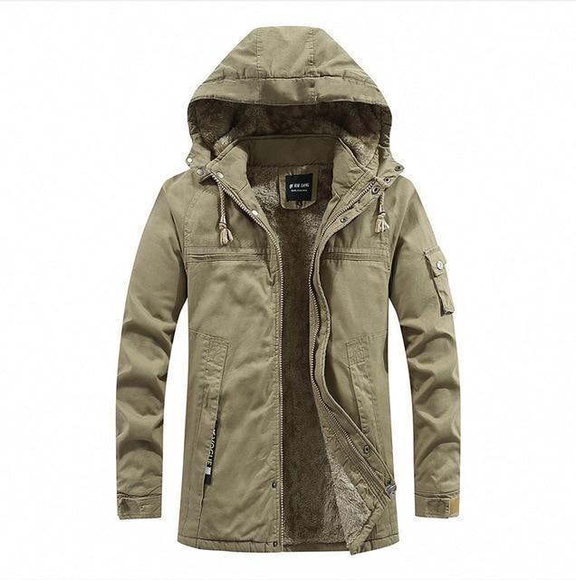 Hooded warm coat Limorista