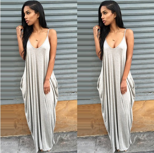 Women Summer Dress Casual Long Dresses Plus Size Limorista