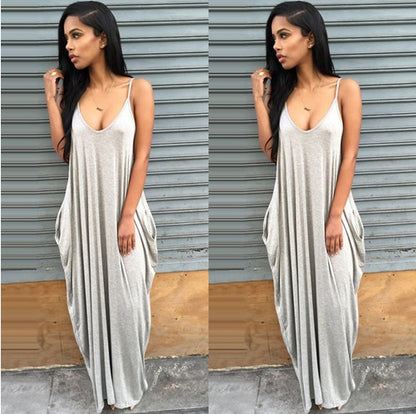Women Summer Dress Casual Long Dresses Plus Size Limorista