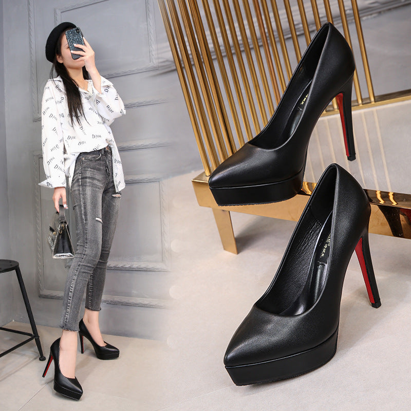 High heels stiletto single shoes women Limorista