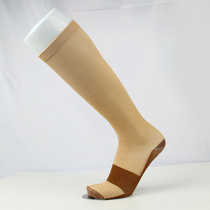 Copper Fiber Long Tube Compression Socks Limorista