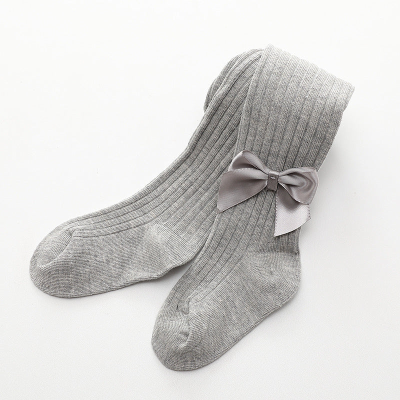 Baby tights with bow tie Limorista
