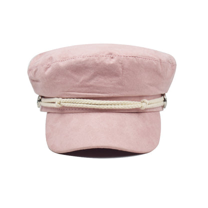 Vintage deerskin velvet octagonal hats Limorista