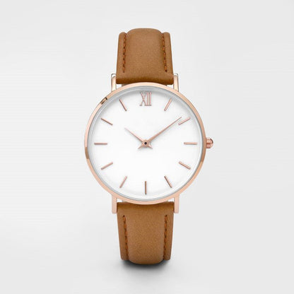 Fashion Women Watches Leather Quartz Watch for Ladies Clocks Limorista