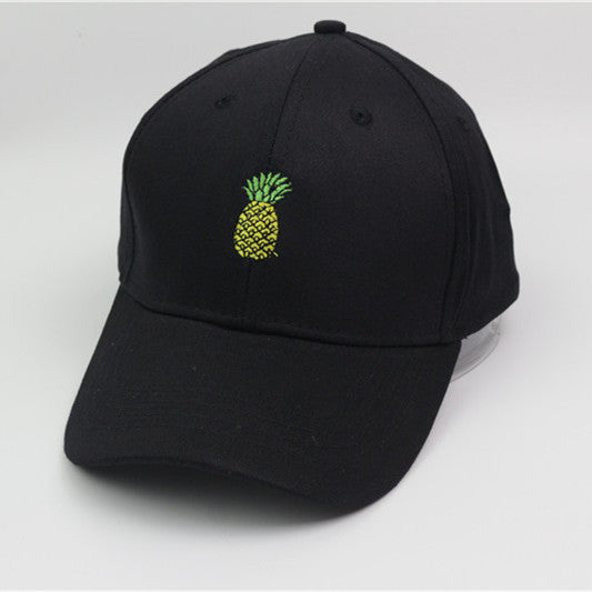 Fashion Unisex Pineapple Print Baseball Cap Snapback Adjustable Hip Hop Flat Hat Limorista