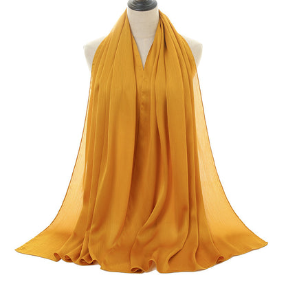 Natural wrinkle monochromatic national headdress Limorista