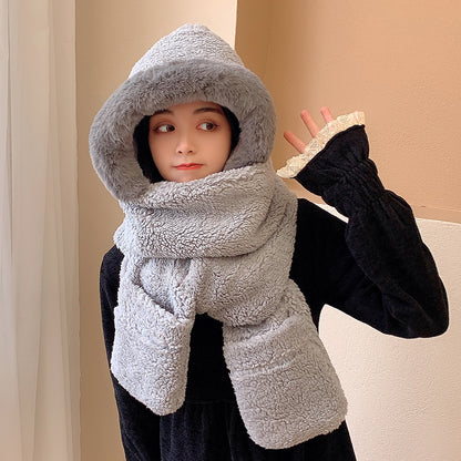 Bear ears scarf hat Limorista
