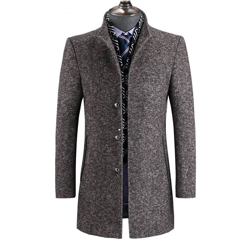 Winter wool thickened windbreaker man Limorista