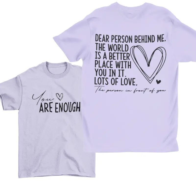 Spring Summer Pure Cotton ARE ENOUGH Pullover Short-sleeved Shirt Limorista