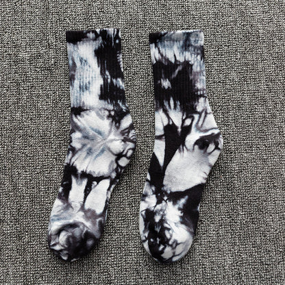 Tie Dyed Stockings Men&