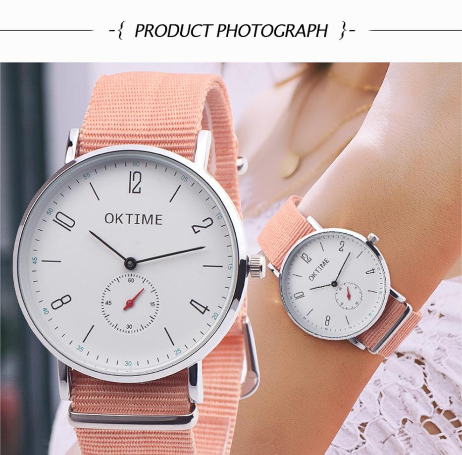 Quartz watch with nylon strap Limorista