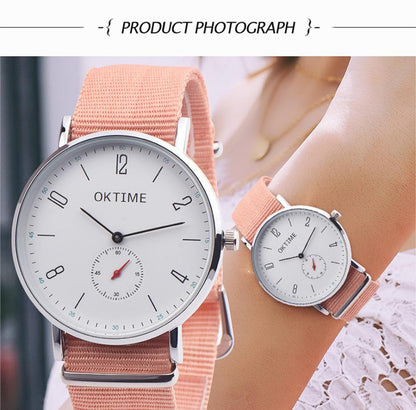 Quartz watch with nylon strap Limorista