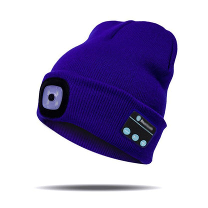 Bluetooth LED Hat Wireless Smart Headset Headphone Limorista