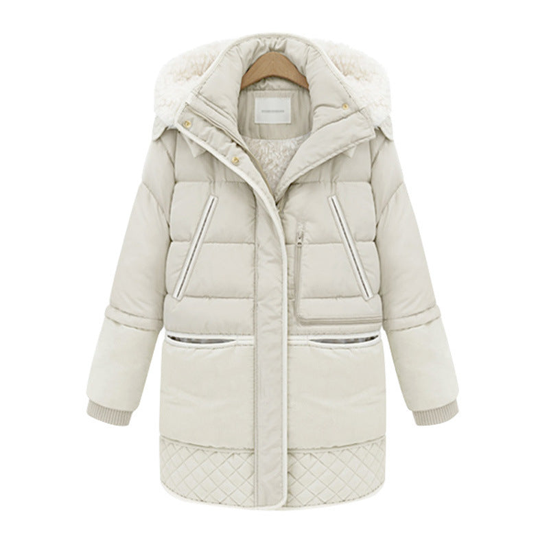 Winter Ladies jacket Korean Chic Lamb Wool Coat Limorista
