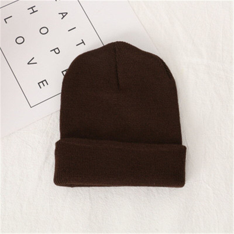 Knitted wool hat autumn and winter Limorista