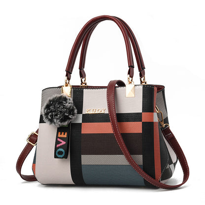 The New Trendy Ladies Middle-Aged Handbag All-Match Shoulder Bag Diagonal Mother Bag Limorista