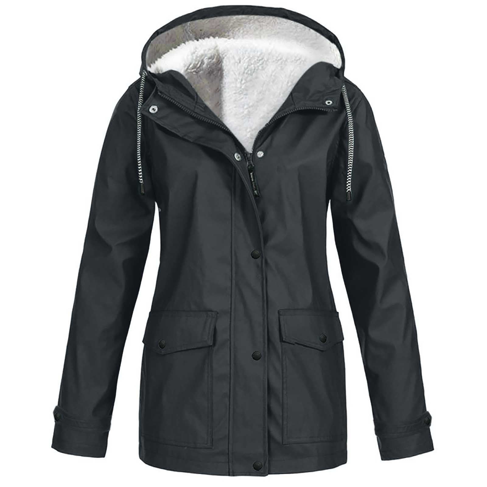 Fleece Jacket Outdoor Mountaineering Hooded Coat Winter Outwear Limorista